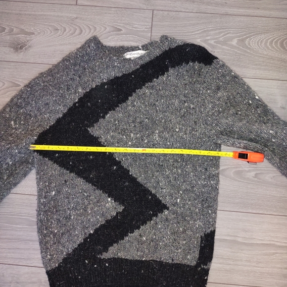 Yves saint Laurent hand knitted wool sweater - Picture 7 of 8